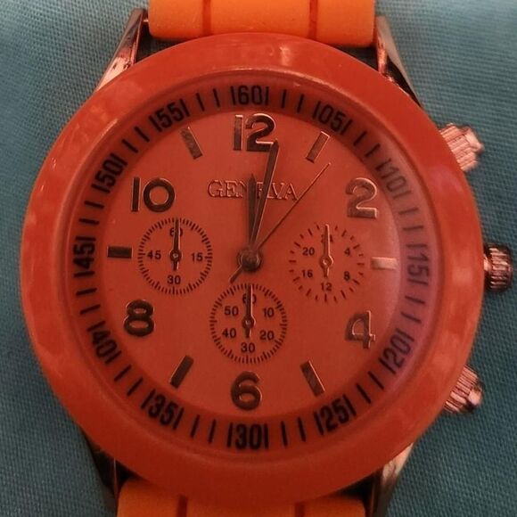 Orange Watch unisex - Picture 1 of 4